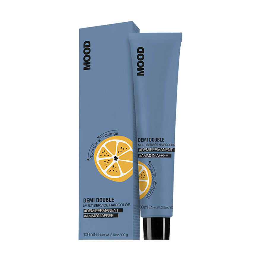 Деміперманентна фарба для волосся Mood Demi Double Multiservice Haircolor 8.17 Pearl Ash Light Blonde, 100 мл